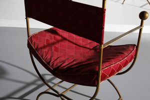 VIGANO' CARLO (1904 - 1974) : Coppia di poltroncine  - Asta Asta 397 | DESIGN E ARTI DECORATIVE DEL NOVECENTO Online - Associazione Nazionale - Case d'Asta italiane