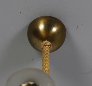 LUMEN MILANO : Grande lampadario  - Asta Asta 397 | DESIGN E ARTI DECORATIVE DEL NOVECENTO Online - Associazione Nazionale - Case d'Asta italiane