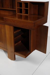 MICHELUCCI GIOVANNI (1891 - 1990) : Credenza con mensola Torbecchia per Poltronova  - Asta Asta 397 | DESIGN E ARTI DECORATIVE DEL NOVECENTO Online - Associazione Nazionale - Case d'Asta italiane