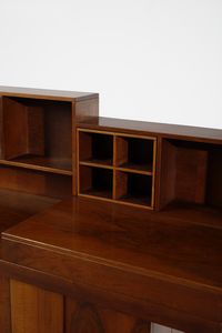 MICHELUCCI GIOVANNI (1891 - 1990) : Credenza con mensola Torbecchia per Poltronova  - Asta Asta 397 | DESIGN E ARTI DECORATIVE DEL NOVECENTO Online - Associazione Nazionale - Case d'Asta italiane
