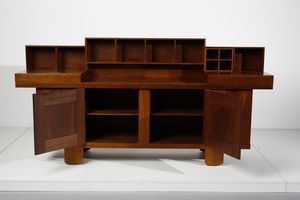 MICHELUCCI GIOVANNI (1891 - 1990) : Credenza con mensola Torbecchia per Poltronova  - Asta Asta 397 | DESIGN E ARTI DECORATIVE DEL NOVECENTO Online - Associazione Nazionale - Case d'Asta italiane