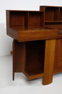 MICHELUCCI GIOVANNI (1891 - 1990) : Credenza con mensola Torbecchia per Poltronova  - Asta Asta 397 | DESIGN E ARTI DECORATIVE DEL NOVECENTO Online - Associazione Nazionale - Case d'Asta italiane