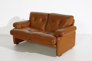 SCARPA AFRA (1937 -2011) & TOBIA (n. 1935) : Due divani Coronado per C&B  - Asta Asta 397 | DESIGN E ARTI DECORATIVE DEL NOVECENTO Online - Associazione Nazionale - Case d'Asta italiane