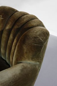 BORSANI OSVALDO (1911 - 1985) : attribuito. Tre poltrone  - Asta Asta 397 | DESIGN E ARTI DECORATIVE DEL NOVECENTO Online - Associazione Nazionale - Case d'Asta italiane