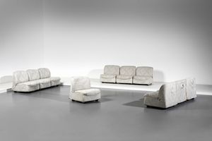 SCARPA AFRA (1937 -2011) & TOBIA (n. 1935) - Dieci poltroncine Ciprea