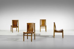 TAPIOVAARA ILMARI (1914 - 1999) - Quattro sedie per La Permanente di Cantù