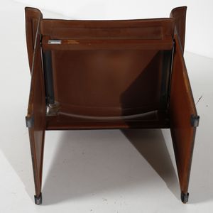 AGNOLI TITO (1931 - 2012) : Coppia di poltroncine Korium per Matteo Grassi  - Asta Asta 397 | DESIGN E ARTI DECORATIVE DEL NOVECENTO Online - Associazione Nazionale - Case d'Asta italiane