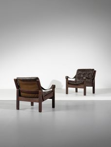 DE SEDE - Coppia di poltroncine