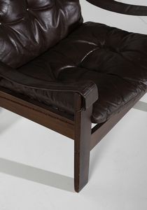 DE SEDE : Coppia di poltroncine  - Asta Asta 397 | DESIGN E ARTI DECORATIVE DEL NOVECENTO Online - Associazione Nazionale - Case d'Asta italiane