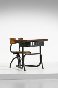 PROUV� JEAN  (1901 - 1984) : attribuito. Banco d' asilo  - Asta Asta 397 | DESIGN E ARTI DECORATIVE DEL NOVECENTO Online - Associazione Nazionale - Case d'Asta italiane