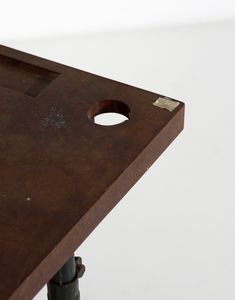 PROUV� JEAN  (1901 - 1984) : attribuito. Banco d' asilo  - Asta Asta 397 | DESIGN E ARTI DECORATIVE DEL NOVECENTO Online - Associazione Nazionale - Case d'Asta italiane