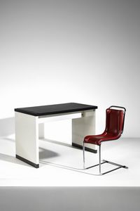 PARISI ICO (1916 - 1996) - Scrittoio con sedia produzione Fratelli Longhi