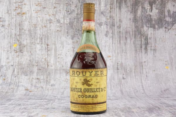 Cognac Rouyer Guillet & Co. 1865  - Asta Rum, whisky e distillati da collezione - Associazione Nazionale - Case d'Asta italiane