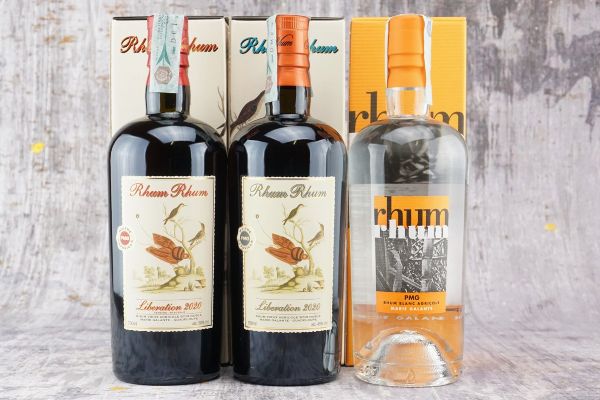 Selezione Rhum Rhum PMG  - Asta Rum, whisky e distillati da collezione - Associazione Nazionale - Case d'Asta italiane