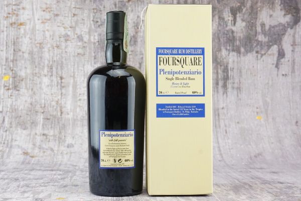 Foursquare Plenipotenziario 2007  - Asta Rum, whisky e distillati da collezione - Associazione Nazionale - Case d'Asta italiane