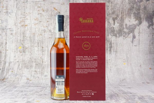 Savanna 2005  - Asta Rum, whisky e distillati da collezione - Associazione Nazionale - Case d'Asta italiane