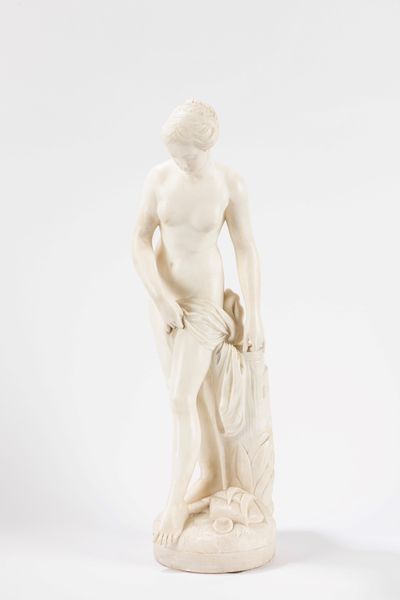 Guglielmo Pugi : Bagnante  - Asta Arte figurativa tra XIX e XX secolo - Associazione Nazionale - Case d'Asta italiane