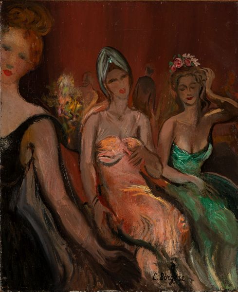 Leonardo Borgese : Al ballo  - Asta Arte figurativa tra XIX e XX secolo - Associazione Nazionale - Case d'Asta italiane