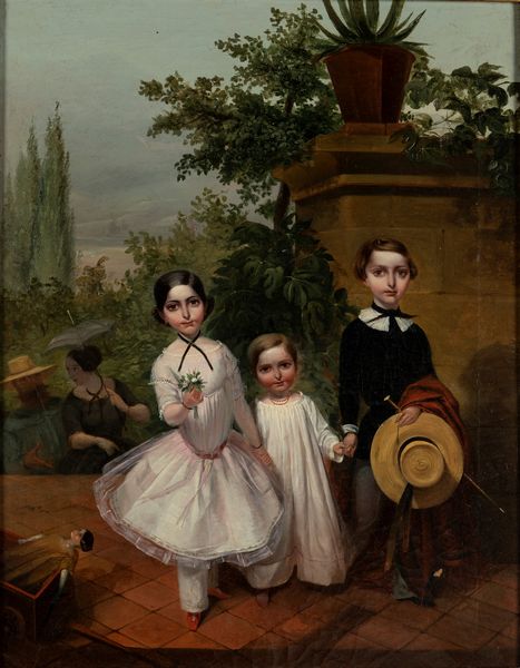 Scuola italiana, secolo XIX : Fratellini  - Asta Arte figurativa tra XIX e XX secolo - Associazione Nazionale - Case d'Asta italiane