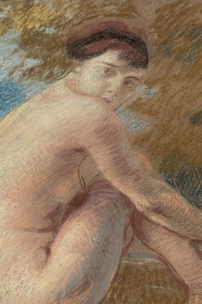 Ettore Tito : Nudo femminile in riva al fiume  - Asta Arte figurativa tra XIX e XX secolo - Associazione Nazionale - Case d'Asta italiane