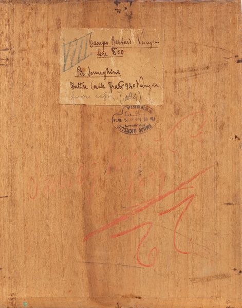 PIO SEMEGHINI : Venezia, Campo Barbaro  - Asta Arte figurativa tra XIX e XX secolo - Associazione Nazionale - Case d'Asta italiane