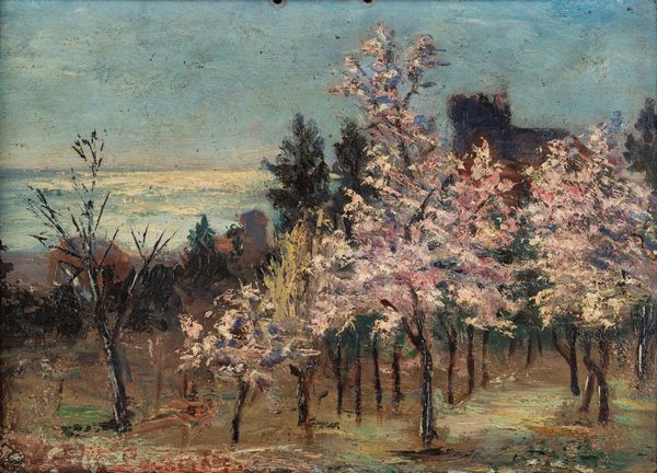 Ponziano Loverini : Verso il lago  - Asta Arte figurativa tra XIX e XX secolo - Associazione Nazionale - Case d'Asta italiane