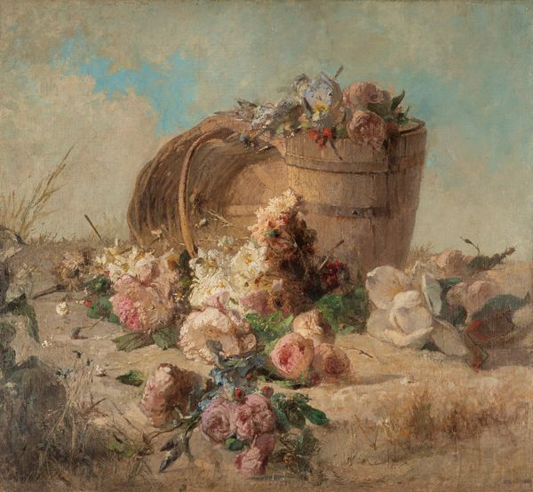 Luigi Scrosati : Trionfo di fiori  - Asta Arte figurativa tra XIX e XX secolo - Associazione Nazionale - Case d'Asta italiane
