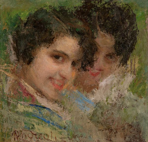 Attilio Andreoli : Fanciulle  - Asta Arte figurativa tra XIX e XX secolo - Associazione Nazionale - Case d'Asta italiane