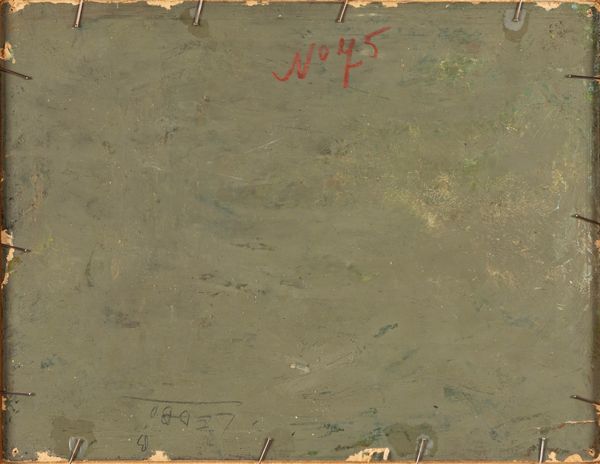 Galbusera (Scuola italiana, fine XIX - inizio XX secolo) : Lugano, Monte San Salvatore innevato  - Asta Arte figurativa tra XIX e XX secolo - Associazione Nazionale - Case d'Asta italiane