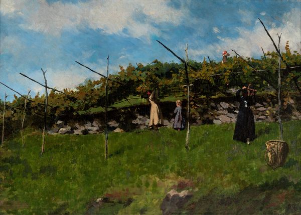 Enrico Reycend : La vendemmia  - Asta Arte figurativa tra XIX e XX secolo - Associazione Nazionale - Case d'Asta italiane