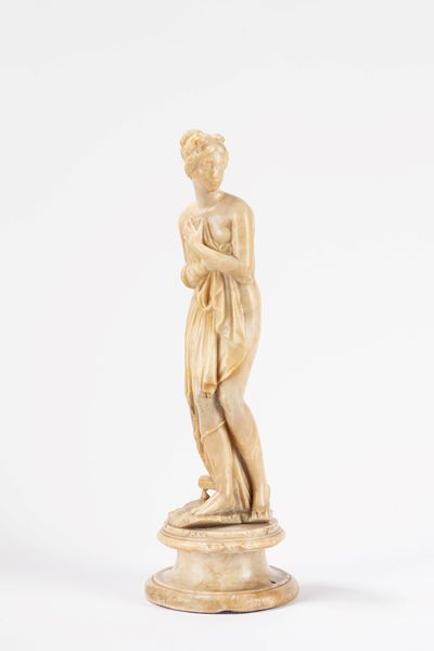 Guglielmo Pugi : Bagnante  - Asta Arte figurativa tra XIX e XX secolo - Associazione Nazionale - Case d'Asta italiane