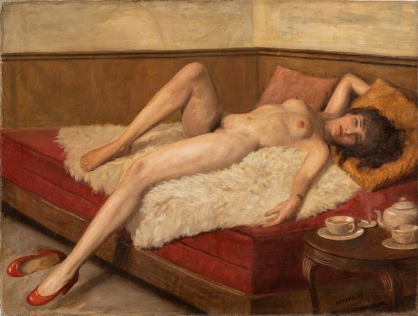 Marcel René Herrfeldt : Nudo di donna  - Asta Arte figurativa tra XIX e XX secolo - Associazione Nazionale - Case d'Asta italiane