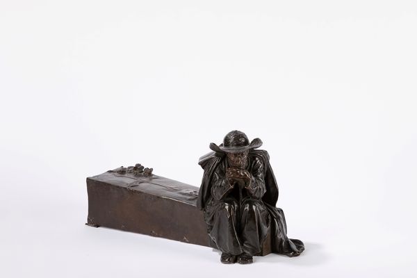 Filippo Antonio Cifariello : Corvo  - Asta Arte figurativa tra XIX e XX secolo - Associazione Nazionale - Case d'Asta italiane