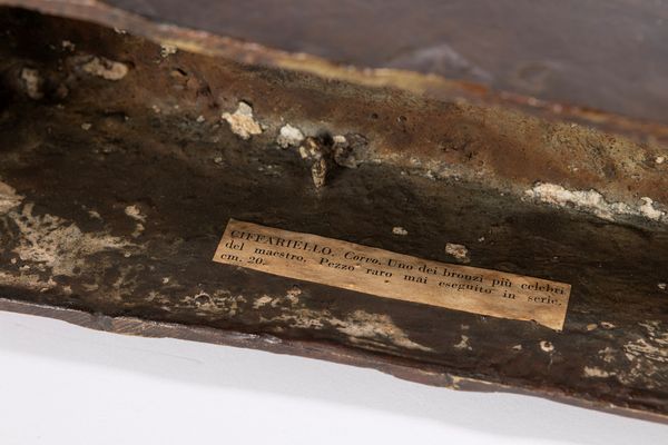 Filippo Antonio Cifariello : Corvo  - Asta Arte figurativa tra XIX e XX secolo - Associazione Nazionale - Case d'Asta italiane