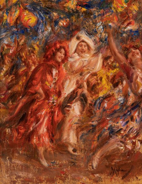 Vincenzo Migliaro : Carnevale  - Asta Arte figurativa tra XIX e XX secolo - Associazione Nazionale - Case d'Asta italiane