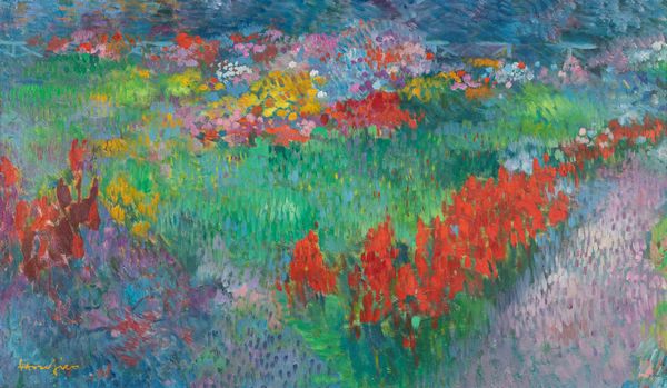 Ettore Fico : Prato fiorito  - Asta Arte figurativa tra XIX e XX secolo - Associazione Nazionale - Case d'Asta italiane