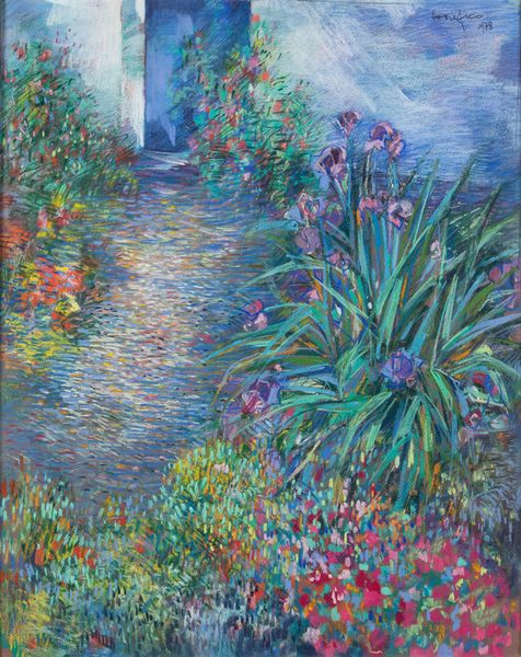 Ettore Fico : Giardino  - Asta Arte figurativa tra XIX e XX secolo - Associazione Nazionale - Case d'Asta italiane