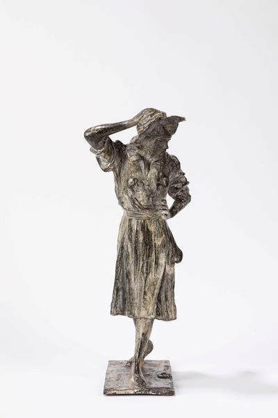 Eros Pellini : A passeggio  - Asta Arte figurativa tra XIX e XX secolo - Associazione Nazionale - Case d'Asta italiane