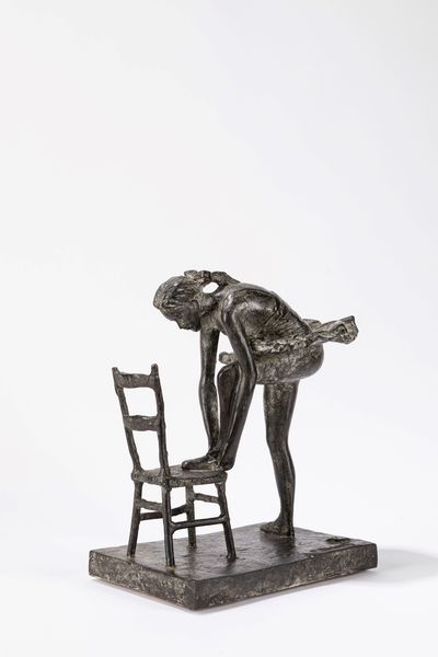 Eros Pellini : La ballerina  - Asta Arte figurativa tra XIX e XX secolo - Associazione Nazionale - Case d'Asta italiane