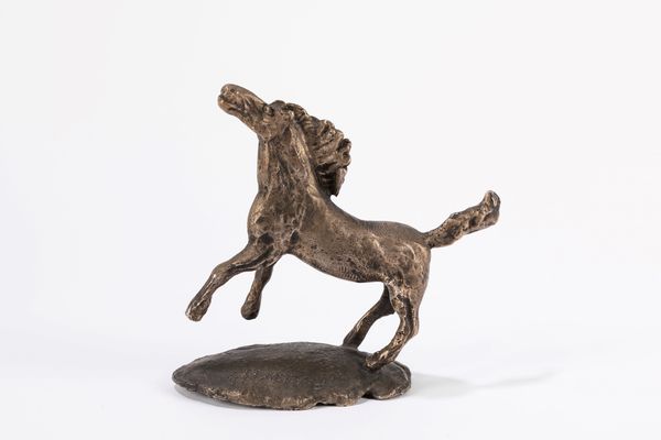 Tommaso Gismondi : Coppia di cavalli  - Asta Arte figurativa tra XIX e XX secolo - Associazione Nazionale - Case d'Asta italiane