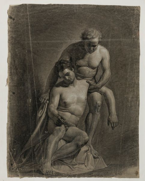 Scuola italiana, secolo XIX : Nudi accademici  - Asta Arte figurativa tra XIX e XX secolo - Associazione Nazionale - Case d'Asta italiane