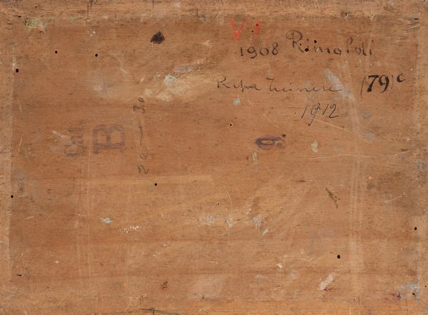 Pietro Adamo Rimoldi : Trittico del naviglio (Ripa Ticinese; La Martesana; Naviglio Pavese)  - Asta Arte figurativa tra XIX e XX secolo - Associazione Nazionale - Case d'Asta italiane