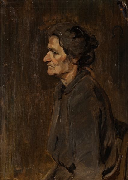 CARLO CHERUBINI : Ritratto femminile  - Asta Arte figurativa tra XIX e XX secolo - Associazione Nazionale - Case d'Asta italiane