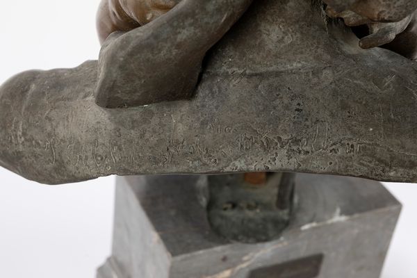 Scuola napoletana, secolo XIX : Gioie materne  - Asta Arte figurativa tra XIX e XX secolo - Associazione Nazionale - Case d'Asta italiane