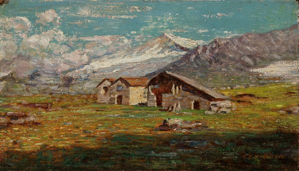 Carlo Costantino Tagliabue : Sul Sempione  - Asta Arte figurativa tra XIX e XX secolo - Associazione Nazionale - Case d'Asta italiane