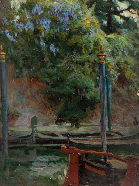 Antonio Piatti : La glicina  - Asta Arte figurativa tra XIX e XX secolo - Associazione Nazionale - Case d'Asta italiane