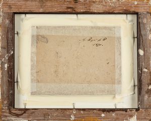 Giacinto Corsi di Bosnasco : La partenza del marinaio  - Asta Arte figurativa tra XIX e XX secolo - Associazione Nazionale - Case d'Asta italiane