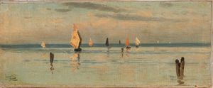 Luigi Steffani - Vele in laguna