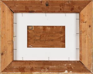 GUGLIELMO CIARDI : Villaggio cadorino  - Asta Arte figurativa tra XIX e XX secolo - Associazione Nazionale - Case d'Asta italiane