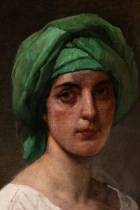 Francesco Hayez : Odalisca  - Asta Arte figurativa tra XIX e XX secolo - Associazione Nazionale - Case d'Asta italiane